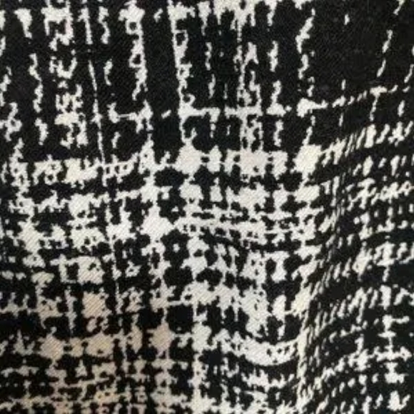 NEW Women's Banana Republic Petite Black & Gray Fitted Mini Dress Size: 4P - Picture 9 of 9